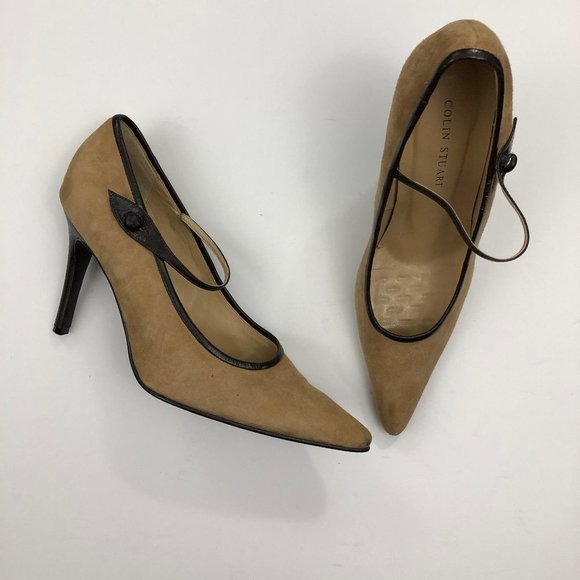 Colin Stuart Suede Pumps - Picture 2 of 6